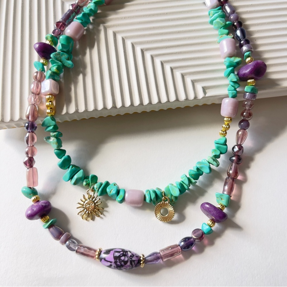 Handmade fashion beaded necklace, New